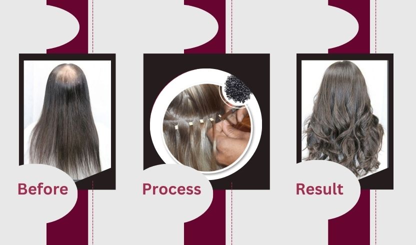 Hair Microwefting Service in delhi,  Hair microwefting service near me, Hair Microwefting Service for women,  Best Microwefting Service in Delhi NCR